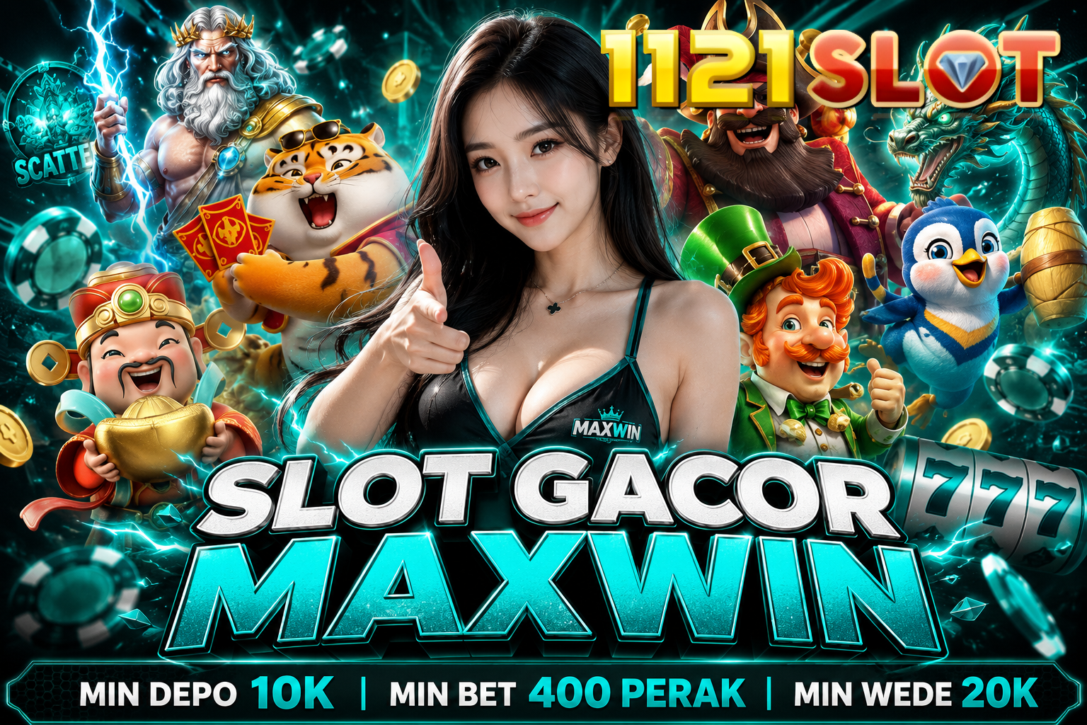 1121SLOT – Banner Utama Slot Online Premium